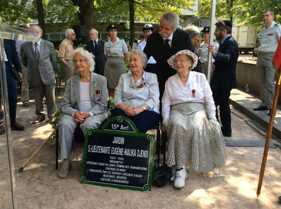 Inauguration le 2 juillet à la mémoire de Eugénie-Malika Djendi , « Merlinette »