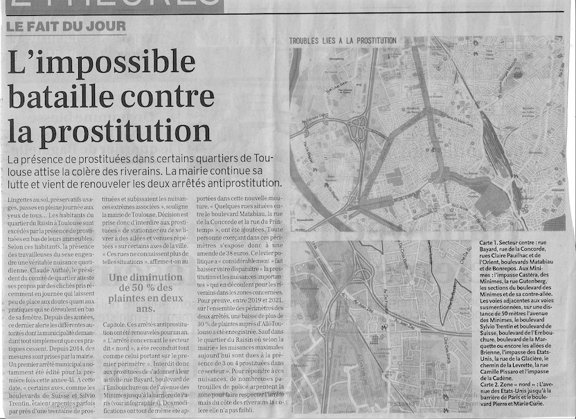 prostituées boulevard de suisse toulouse